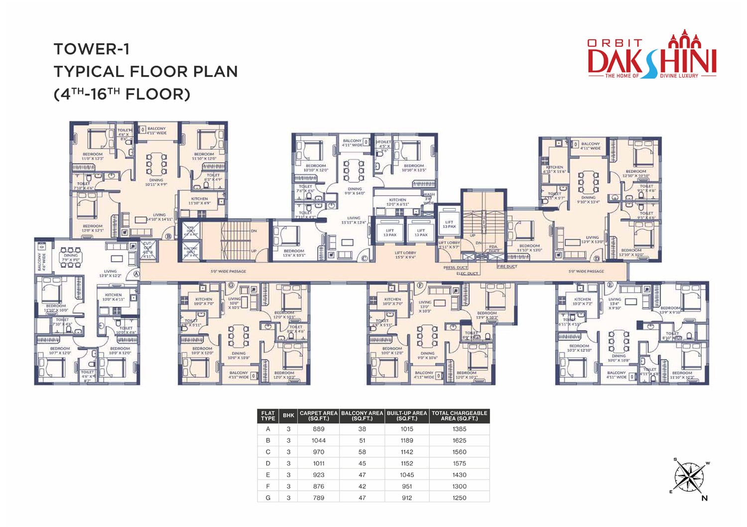 dakshini-4-16-floor